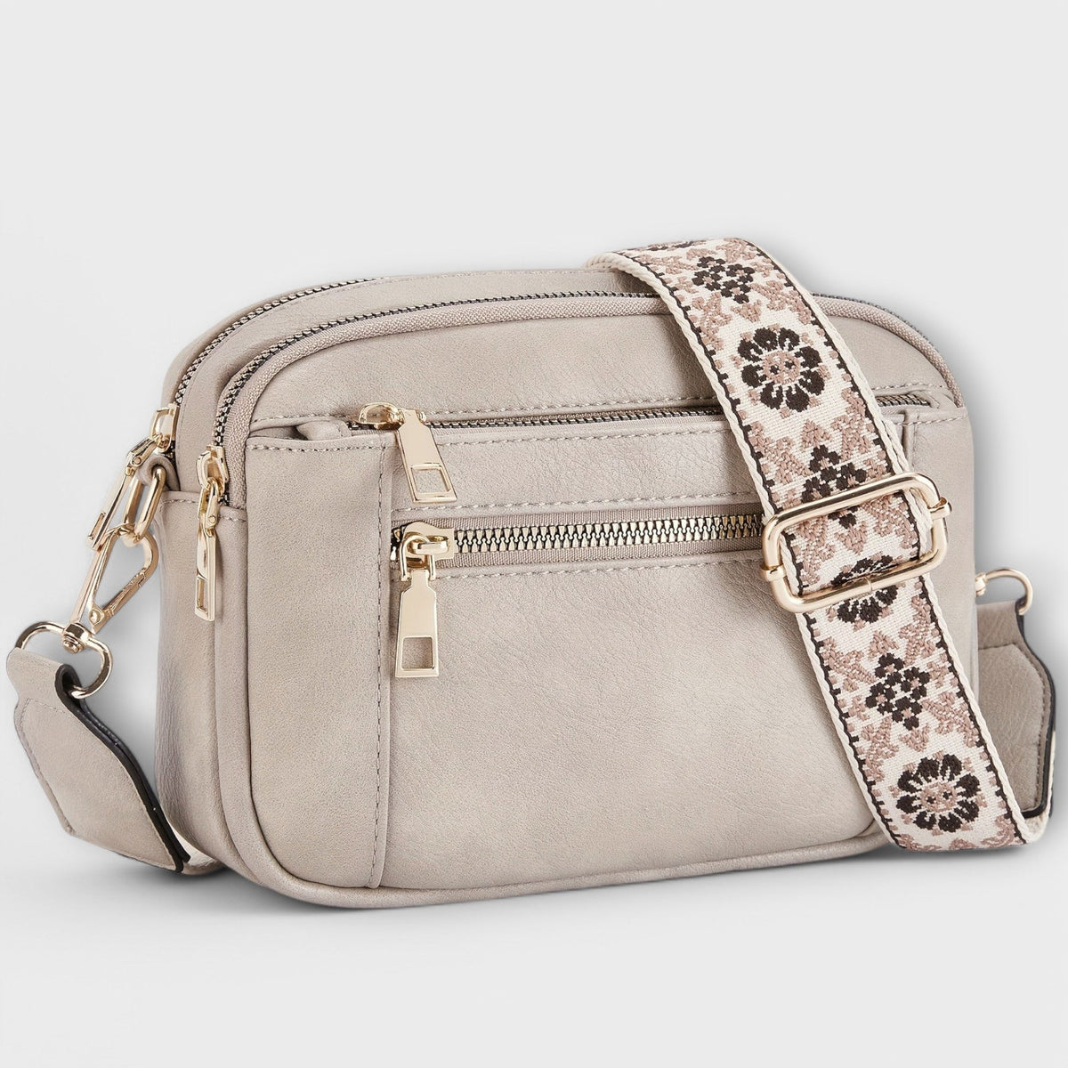 Elegantní Crossbody Taška z Veganské Kůže